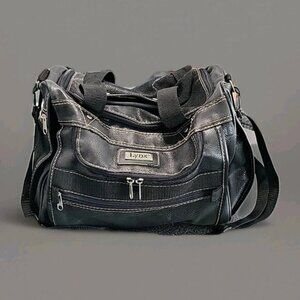 Lynx Cross Body Bag Over-Night Carry-On Camera Bag Gym Black